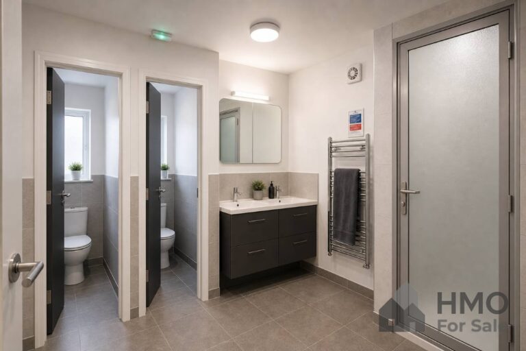 Private shower bathroom
